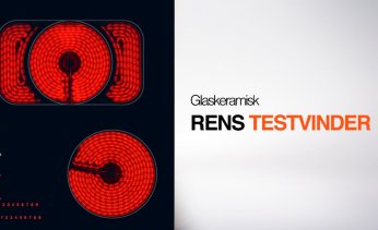 Glaskeramisk rens testvinder