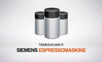 M�lkebeholder til Siemens espressomaskine