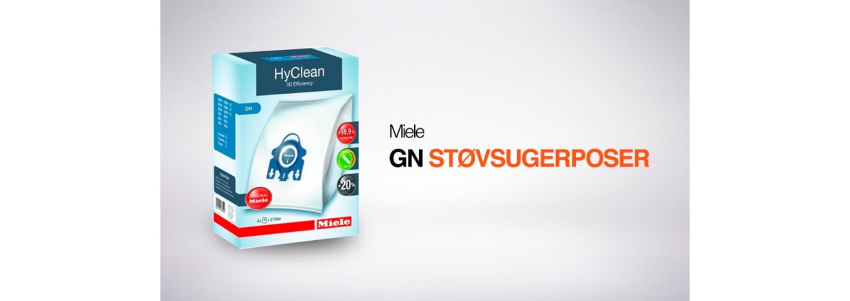 Miele GN stvsugerposer