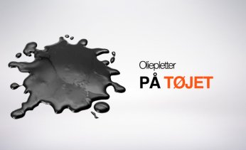 Oliepletter p� t�jet