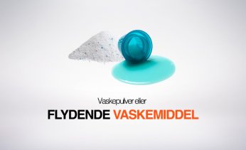 Vaskepulver eller flydende vaskemiddel?