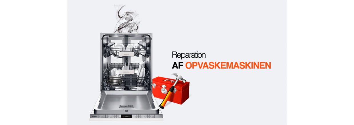 Reparation af opvaskemaskine