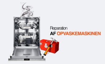 Reparation af opvaskemaskine