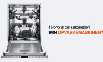 Hvorfor er der s�berester i min opvaskemaskine?