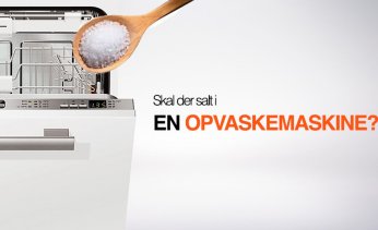 Skal der salt i en opvaskemaskine?