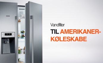 Vandfilter til amerikanerk�leskabe