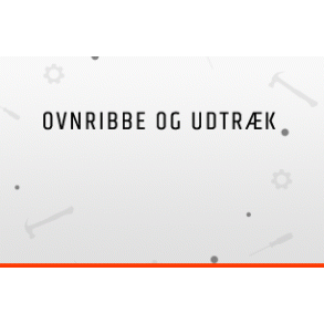 Ovnribbe & Udtræksskinner