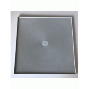 Gummimtte med hj kant 50 x 50 cm