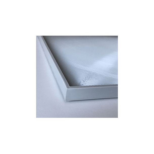 Gummimtte med hj kant 50 x 50 cm