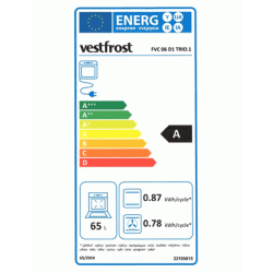 Vestfrost FVC 06 D1 TRIO - Glaskeramisk komfur