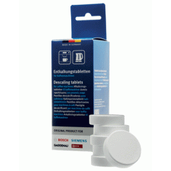 Afkalkningstabletter til espressomaskiner Bosch Siemens