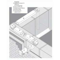 Overgangsstykke 90 500 MM