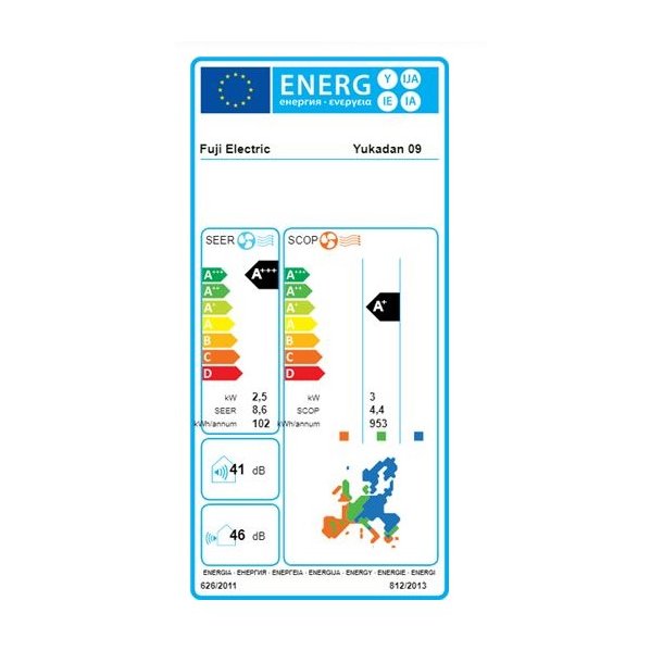 Fuji Electric Yukadan 09 - Varmepumpe
