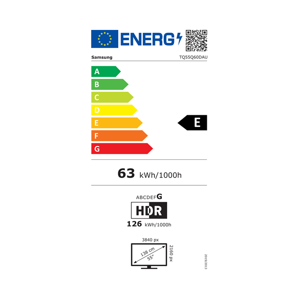 Samsung TQ55Q60DAUXXC - QLED 4K Smart TV