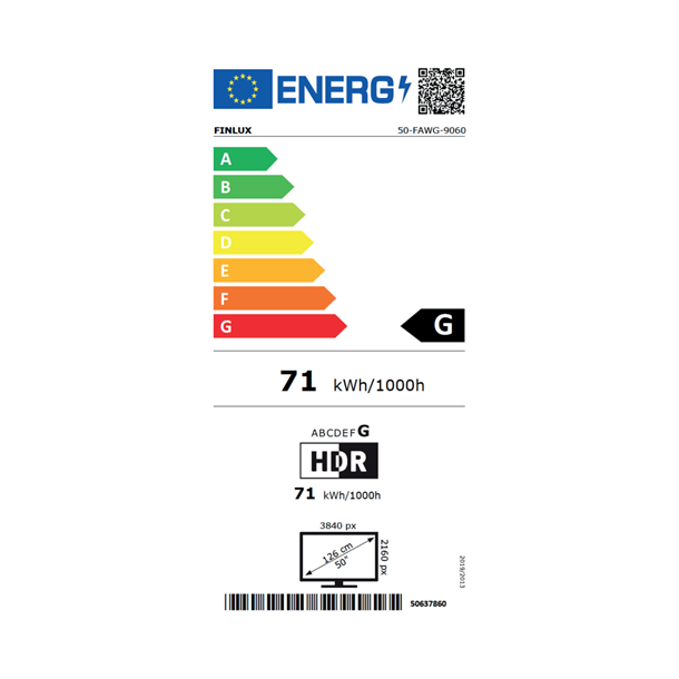 Finlux 50FAWG9060 - UHD 4K Android TV