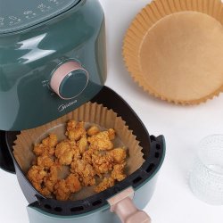 Bagepapir til Airfryer stor 50 stk