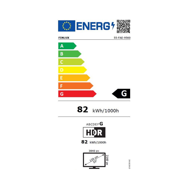 Finlux 55FAE9560 - UHD 4K Android TV