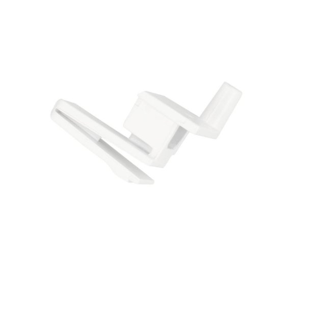 Venstre beslag til vippeklap til Whirlpool Indesit