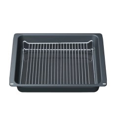 Ekstra dyb bradepande med rist til Bosch Siemens ovn