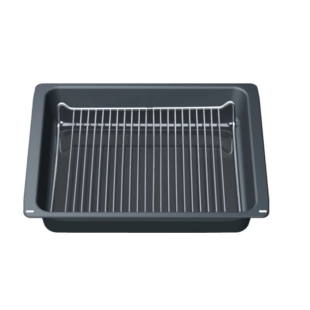 Ekstra dyb bradepande med rist til Bosch Siemens ovn