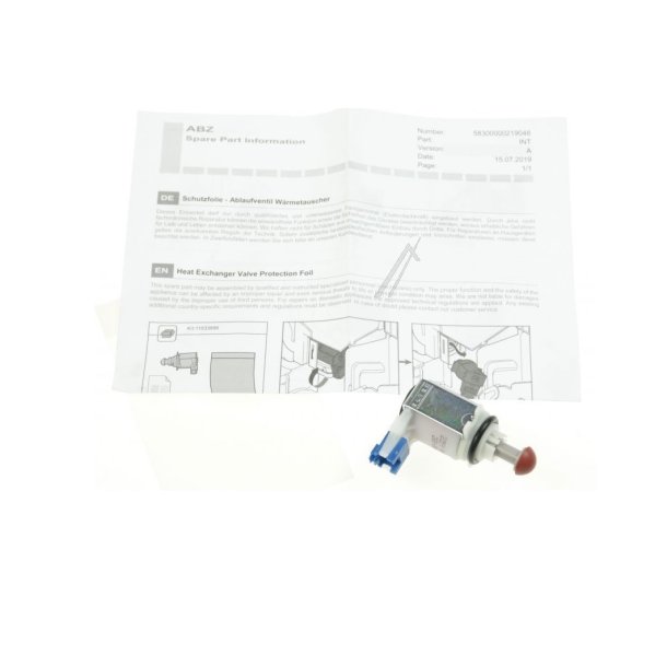 Aflbsventil til Bosch Siemens opvaskemaskine