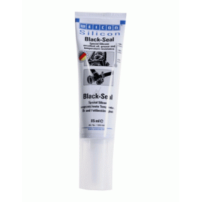 Varmebestandigt silikone lim sort 85 ml