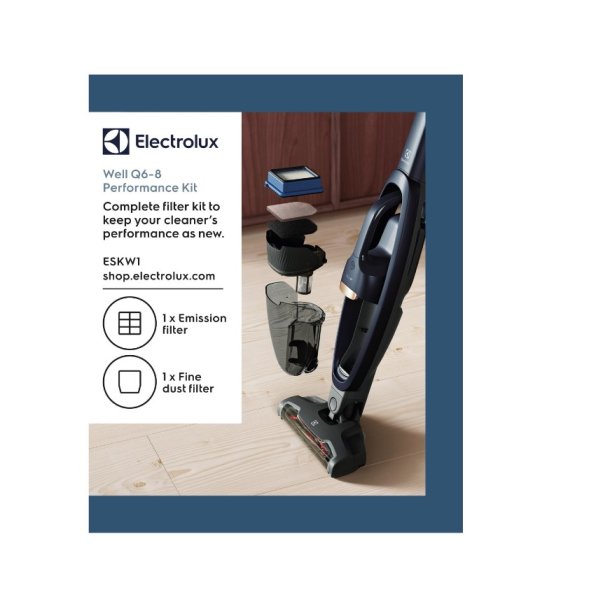 Komplet filterst til Electrolux stangstvsuger -ESKW1 WELL Q