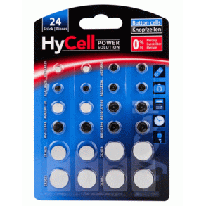 Knapcellebatterist 24 stk
