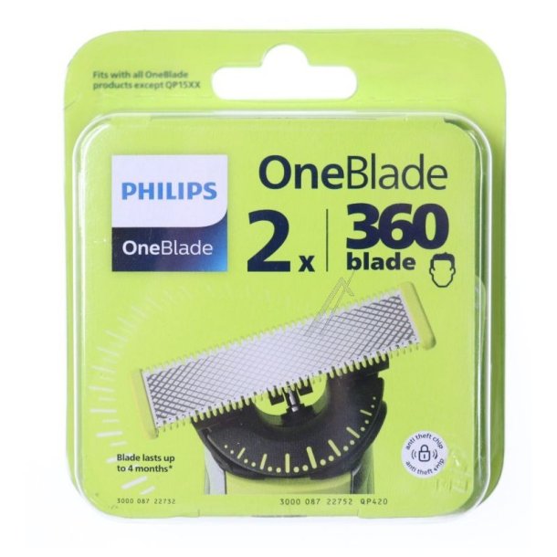 Philips OneBlade 2 stk. 