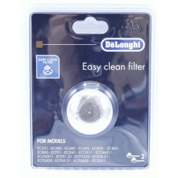 2 kops filter til Delonghi espressomaskine