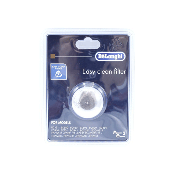 2 kops filter til Delonghi espressomaskine