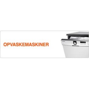 Opvaskemaskine til integrering