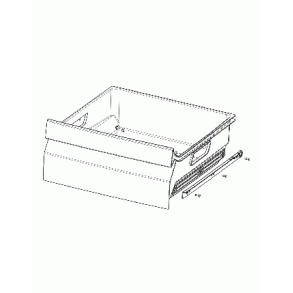 Fryseskuffe til AEG Electrolux fryseskab