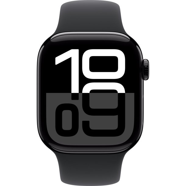 Watch Series 10 GPS+Cell. 42mm Jet Black Alu. with Black Spo