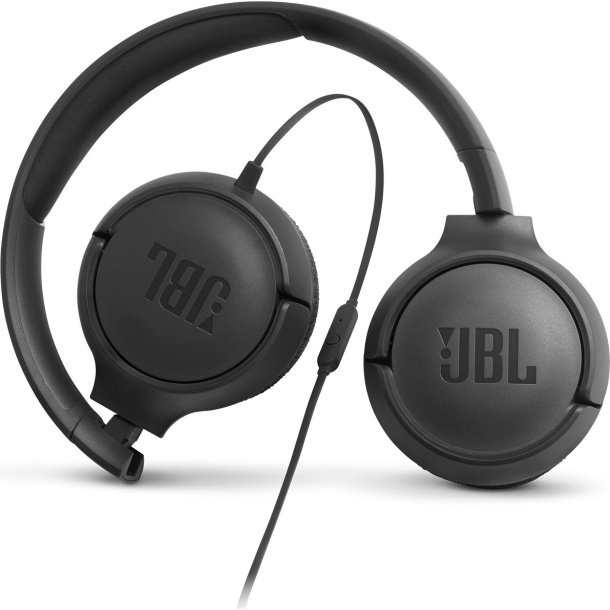 JBL Tune 500, sort - Hovedtelefoner