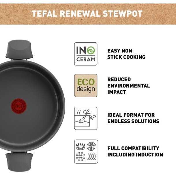 Tefal Renewal 20 - Gryde