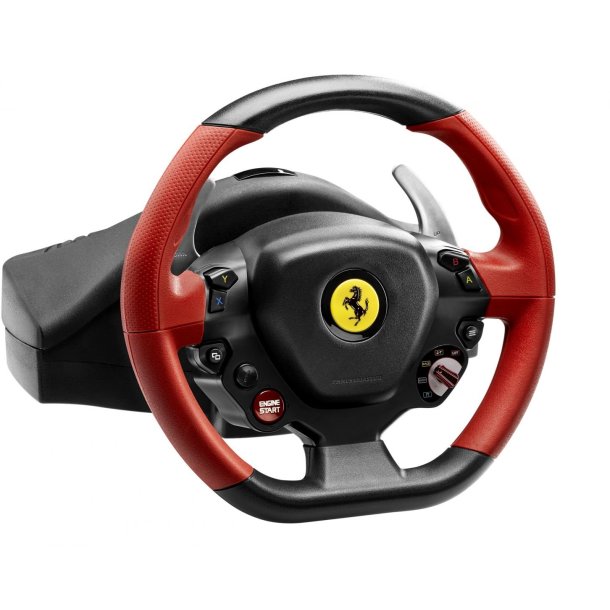 THRUSTMASTER FERRARI 458 SPIDER RACING WHEEL - Rat og pedale