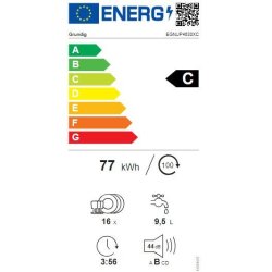 Grundig EGNUP4630XC - Opvaskemaskine til indbygning