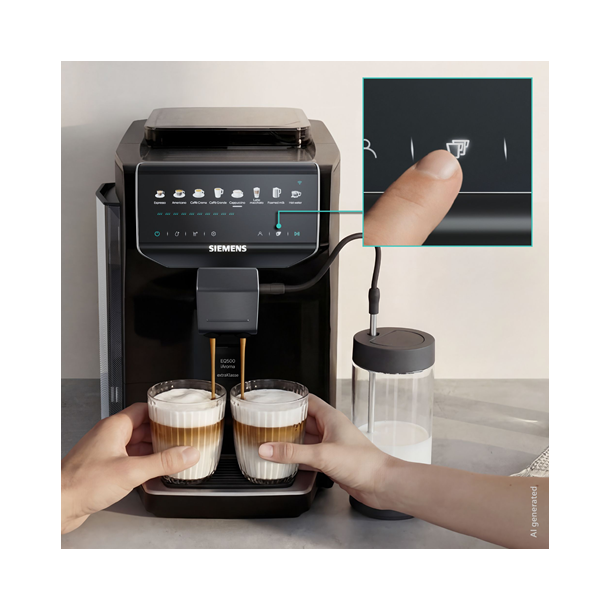 Siemens extraKlasse EQ500 iAroma TP555EF5 espressomaskine