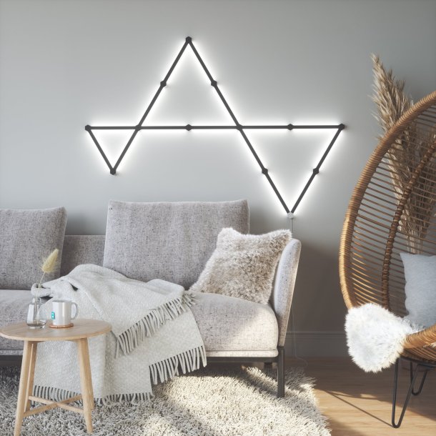 Nanoleaf Lines Skin Black Matte 9pcs