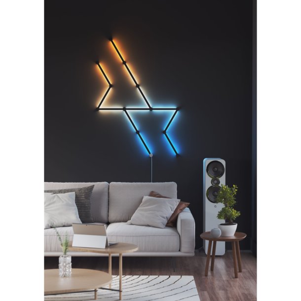Nanoleaf Lines Skin Black Matte 9pcs