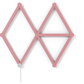 Nanoleaf Lines Skin Pink Matte 9pcs