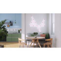 Nanoleaf Lines Skin Pink Matte 9pcs