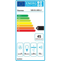 Thermex 520.31.1051.2 TXBX60 - Skabsintegreret emhtte