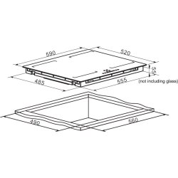 Thermex 900.21.1012.2 TH1INB - Induktionskogeplade