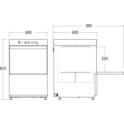 Scandomestic GD510BDDSS - Underbordsopvasker