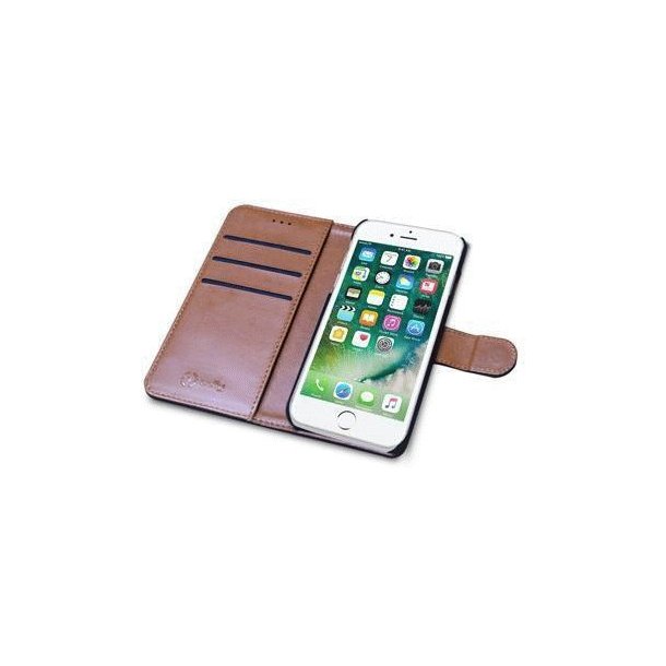 CELLY WALLET CASE IPHONE SE 2020/7/8 BLACK, WALLY800 - Flipc