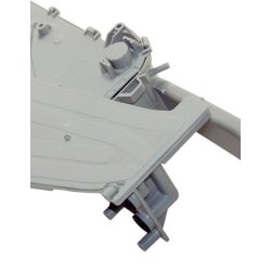 Bruseplade med hus til Aeg, Electrolux, og Zanussi