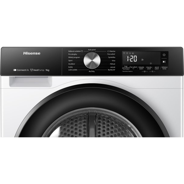 Hisense DH3S902BW - Kondenstrretumbler med varmepumpe