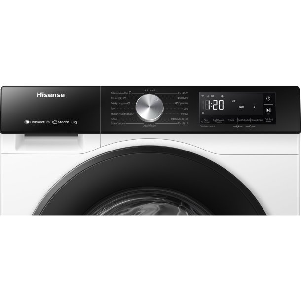 Hisense WF3S8043BW3 - Frontbetjent vaskemaskine